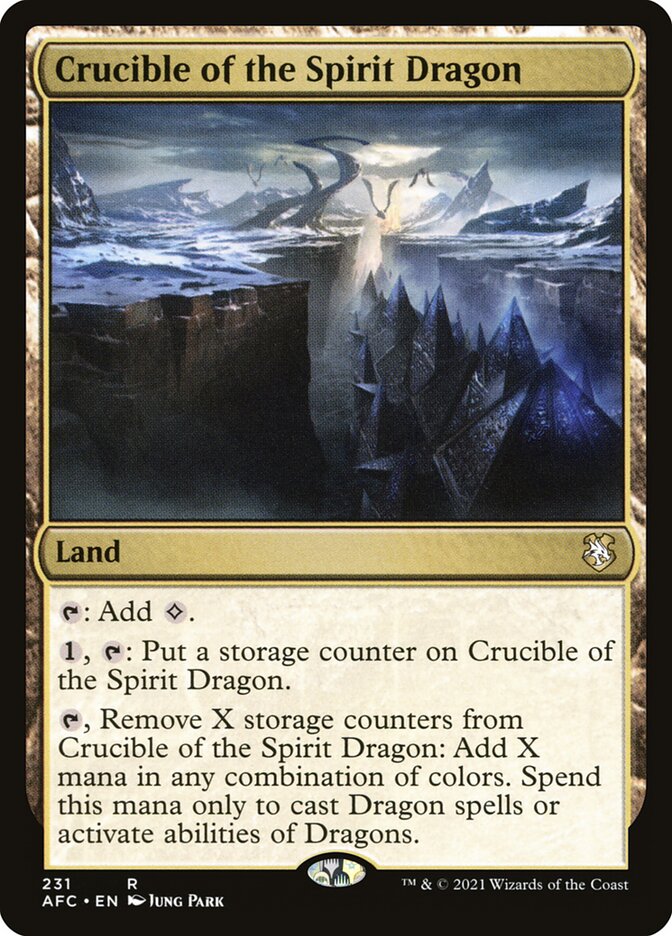 Crucible of the Spirit Dragon 231 (Commander: Adventures in the Forgotten Realms)  | Good Games Adelaide SA