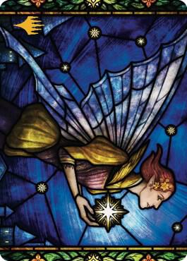 Ivy Gleeful Spellthief Art Card Gold Stamped Signature 72 (Art Series: Dominaria United)  | Good Games Adelaide SA