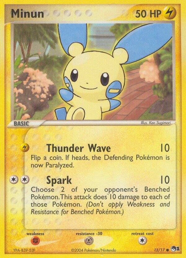 Minun 012/017 (POP Series 1)  | Good Games Adelaide SA