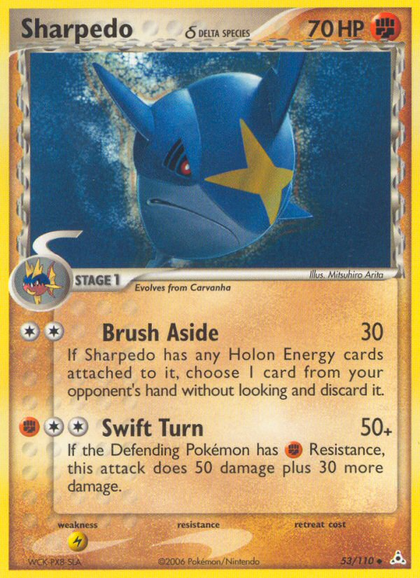Sharpedo (53/110) (Delta Species) [EX: Holon Phantoms] | Good Games Adelaide SA