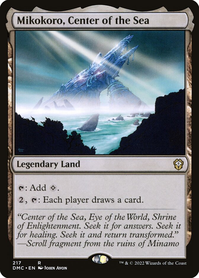 Mikokoro Center of the Sea 217 (Commander: Dominaria United)  | Good Games Adelaide SA