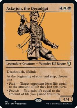 Astarion the Decadent Showcase 413 (Commander Legends: Battle for Baldur's Gate)  - Foil | Good Games Adelaide SA