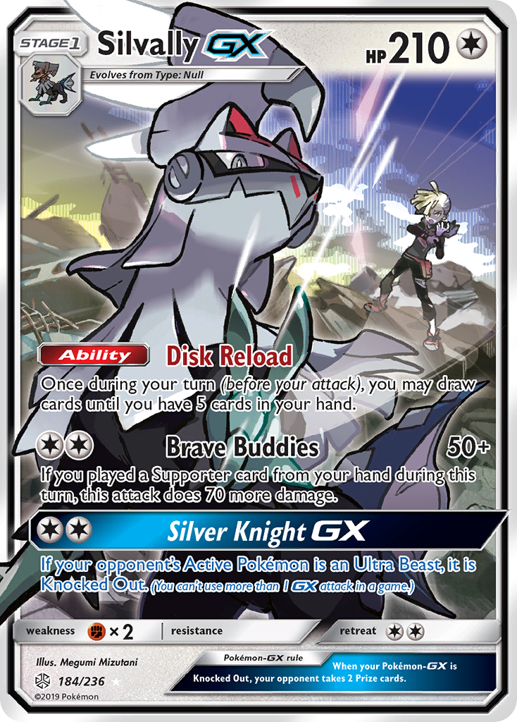 Silvally GX (184/236) [Sun & Moon: Cosmic Eclipse] | Good Games Adelaide SA