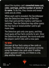 Booster Sleuth (Magic Minigame) [Zendikar Rising Minigame] | Good Games Adelaide SA