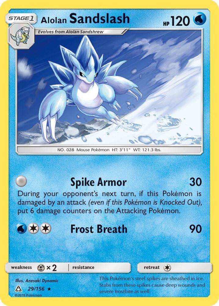 Alolan Sandslash 29/156 (SM - Ultra Prism)  | Good Games Adelaide SA