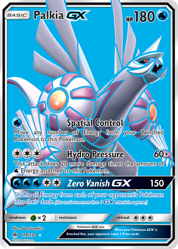 Palkia GX (119/131) [Sun & Moon: Forbidden Light] | Good Games Adelaide SA