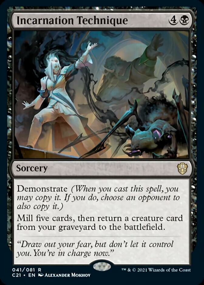 Incarnation Technique [Commander 2021] | Good Games Adelaide SA