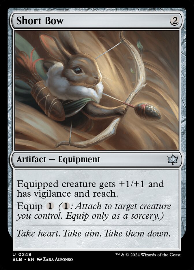 Short Bow 248 (Bloomburrow)  - Foil | Good Games Adelaide SA