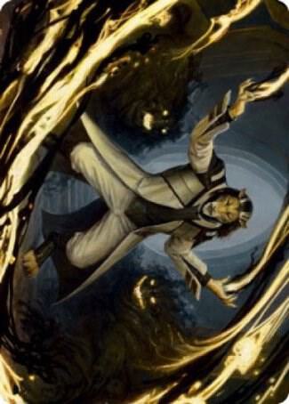 Leonin Lightscribe Art Card 3 (Art Series: Strixhaven)  | Good Games Adelaide SA