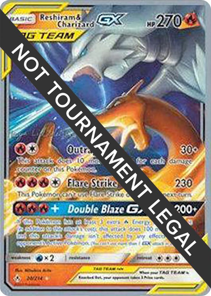 Reshiram and Charizard GX 2019 Kaya Lichtleitner 20/214 (World Championship Decks)  | Good Games Adelaide SA