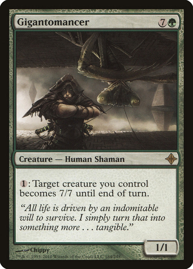 Gigantomancer 184 (Rise of the Eldrazi)  - Foil | Good Games Adelaide SA