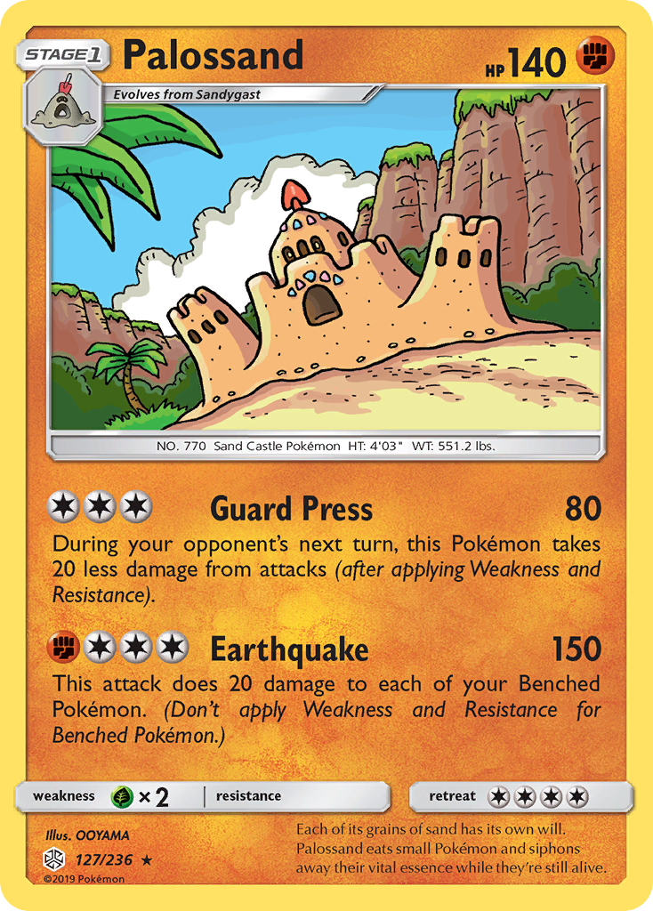 Palossand (127/236) [Sun & Moon: Cosmic Eclipse] | Good Games Adelaide SA