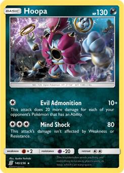 Hoopa 140 236 SM Unified Minds 140/236 (Deck Exclusives)  | Good Games Adelaide SA