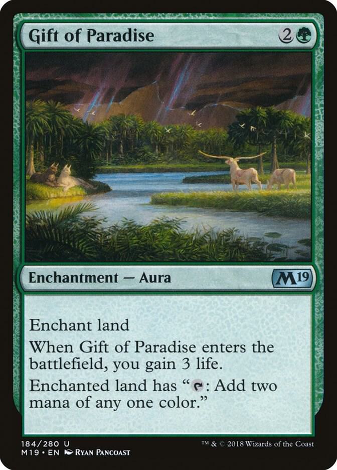 Gift of Paradise 184 (Core Set 2019)  | Good Games Adelaide SA