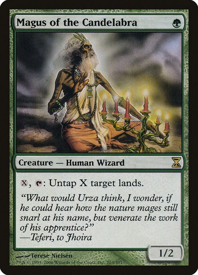 Magus of the Candelabra 203 (Time Spiral)  - Foil | Good Games Adelaide SA