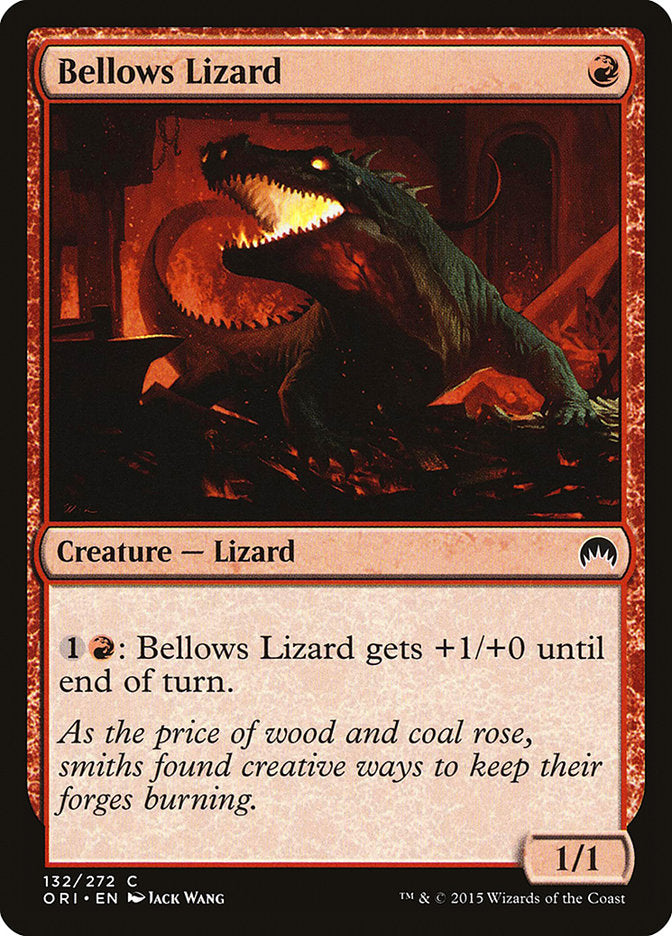 Bellows Lizard 132 (Magic Origins)  - Foil | Good Games Adelaide SA