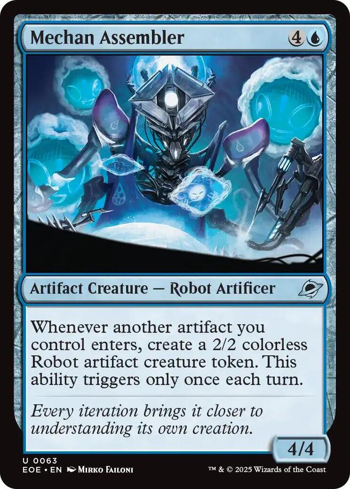Mechan Assembler 63 (Edge of Eternities)  - Foil | Good Games Adelaide SA