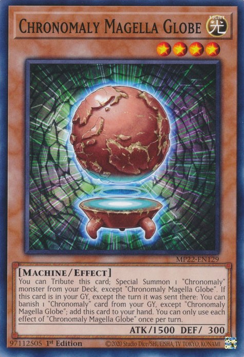 Chronomaly Magella Globe [MP22-EN129] Common | Good Games Adelaide SA