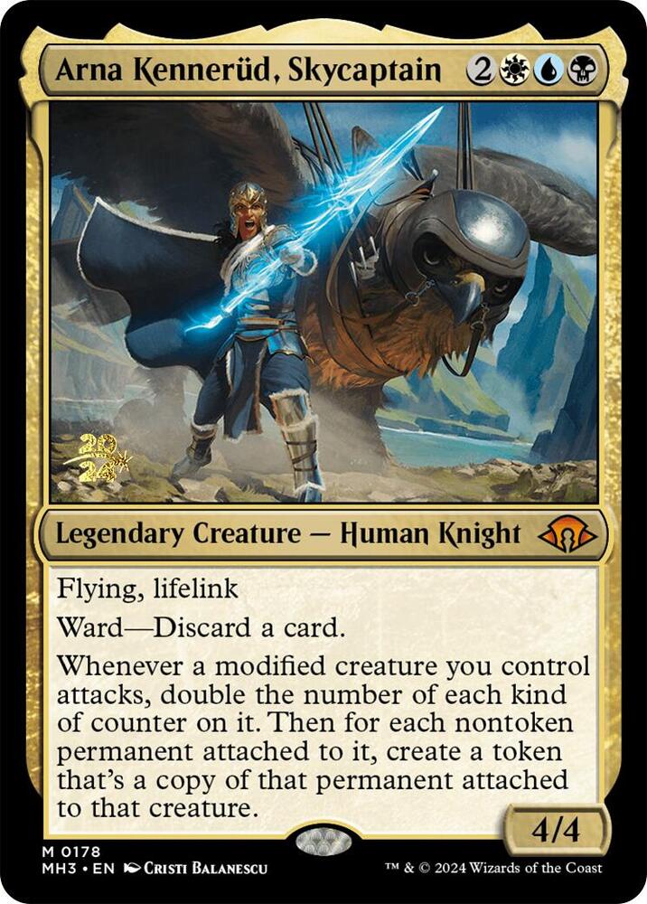 Arna Kennerüd, Skycaptain 178 (Prerelease Cards)  - PreRelease Foil | Good Games Adelaide SA