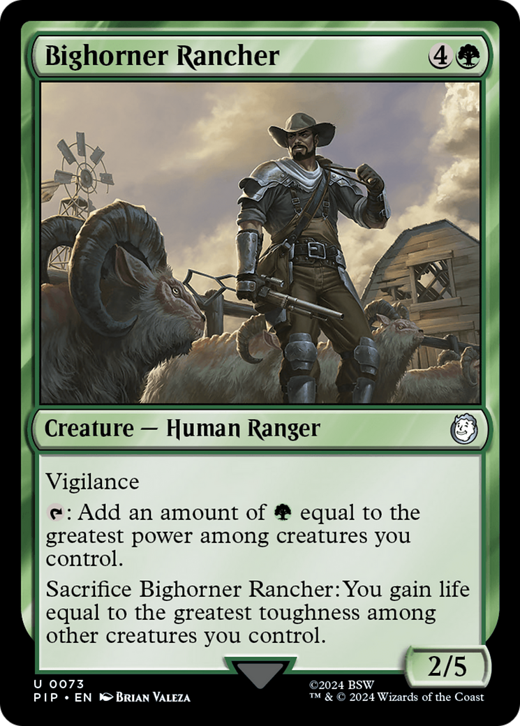 Bighorner Rancher [Fallout] | Good Games Adelaide SA
