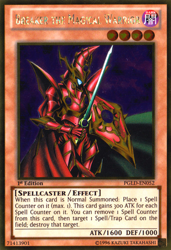 Breaker the Magical Warrior [PGLD-EN052] Gold Rare | Good Games Adelaide SA