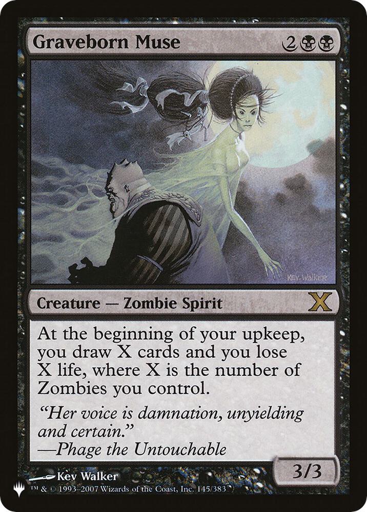 Graveborn Muse 145/383 (The List Reprints)  | Good Games Adelaide SA