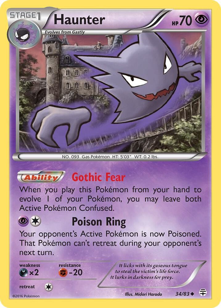 Haunter 34/83 (Generations)  | Good Games Adelaide SA