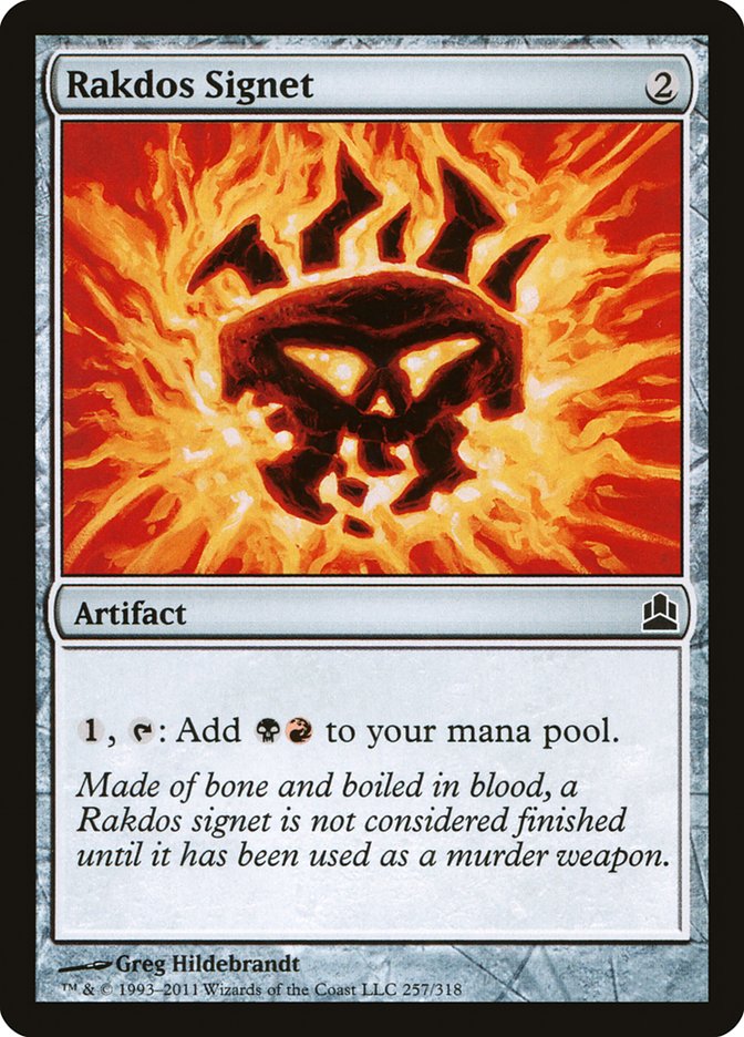 Rakdos Signet [Commander 2011] | Good Games Adelaide SA