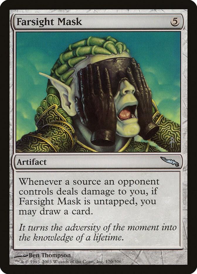Farsight Mask 170 (Mirrodin)  - Foil | Good Games Adelaide SA