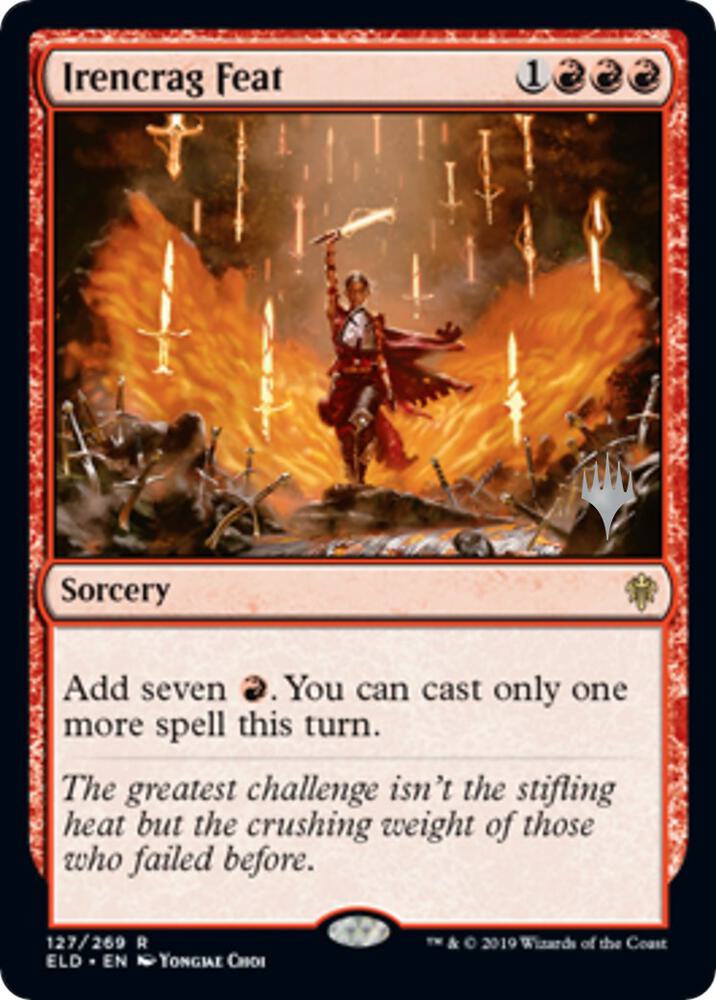 Irencrag Feat 127 (Promo Pack: Throne of Eldraine)  | Good Games Adelaide SA