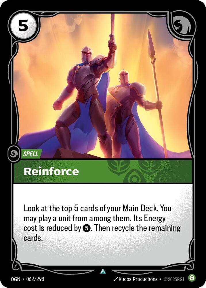 Reinforce 062/298 (Origins)  | Good Games Adelaide SA