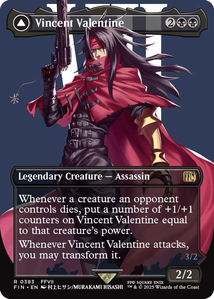 Vincent Valentine Borderless 383 (FINAL FANTASY)  - Borderless | Good Games Adelaide SA