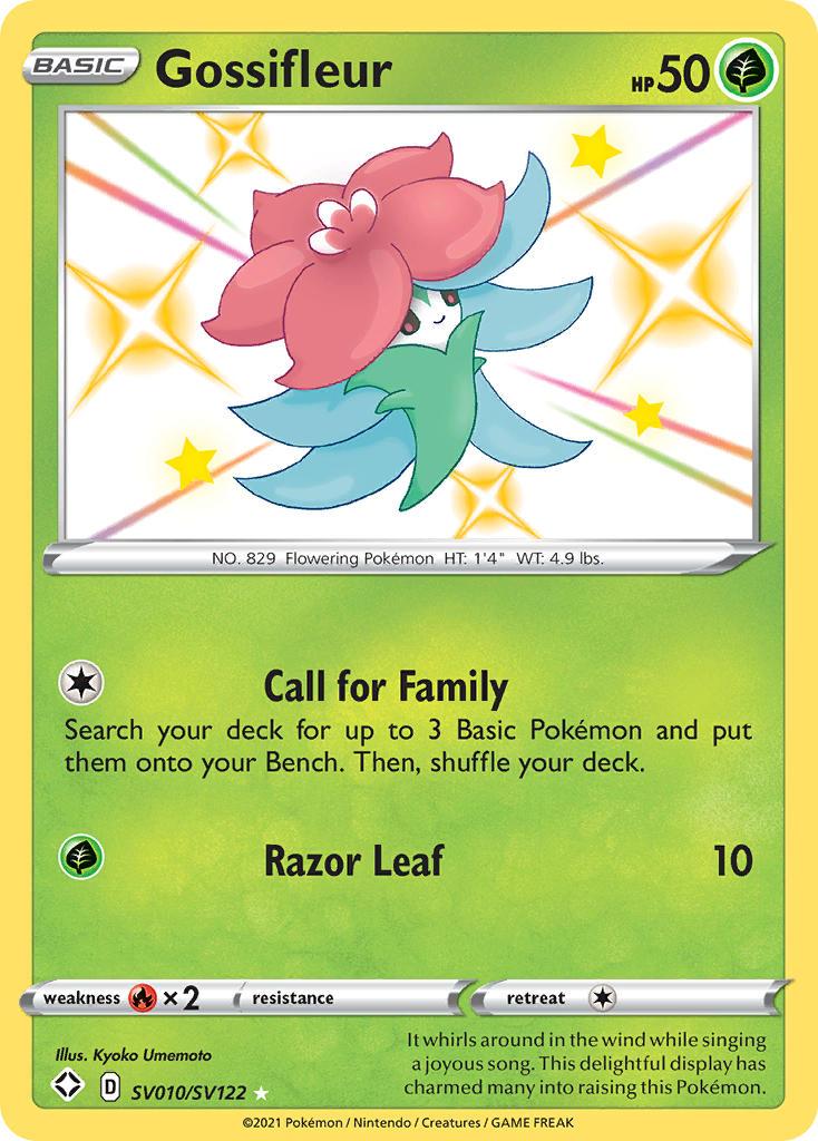 Gossifleur (SV010/SV122) [Sword & Shield: Shining Fates] | Good Games Adelaide SA