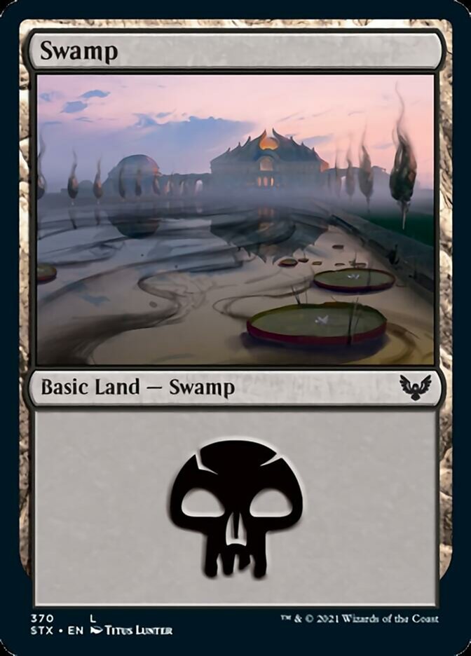 Swamp (#370) [Strixhaven: School of Mages] | Good Games Adelaide SA