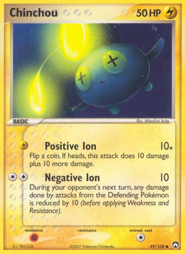 Chinchou 49/108 (Power Keepers)  | Good Games Adelaide SA
