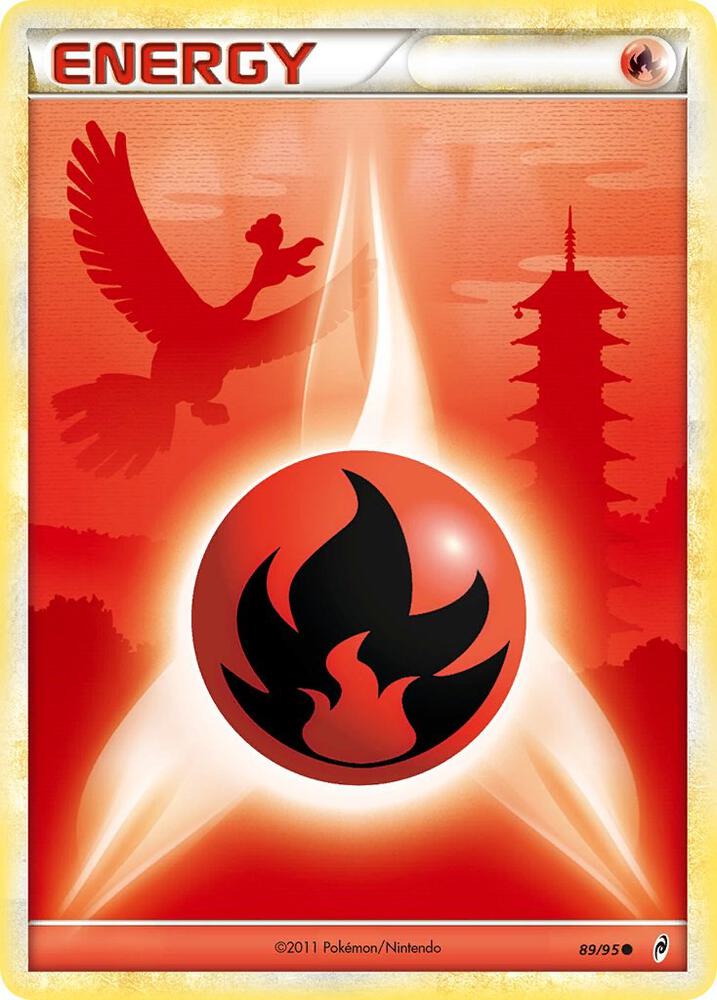 Fire Energy 89/95 (Call of Legends)  - Holofoil | Good Games Adelaide SA