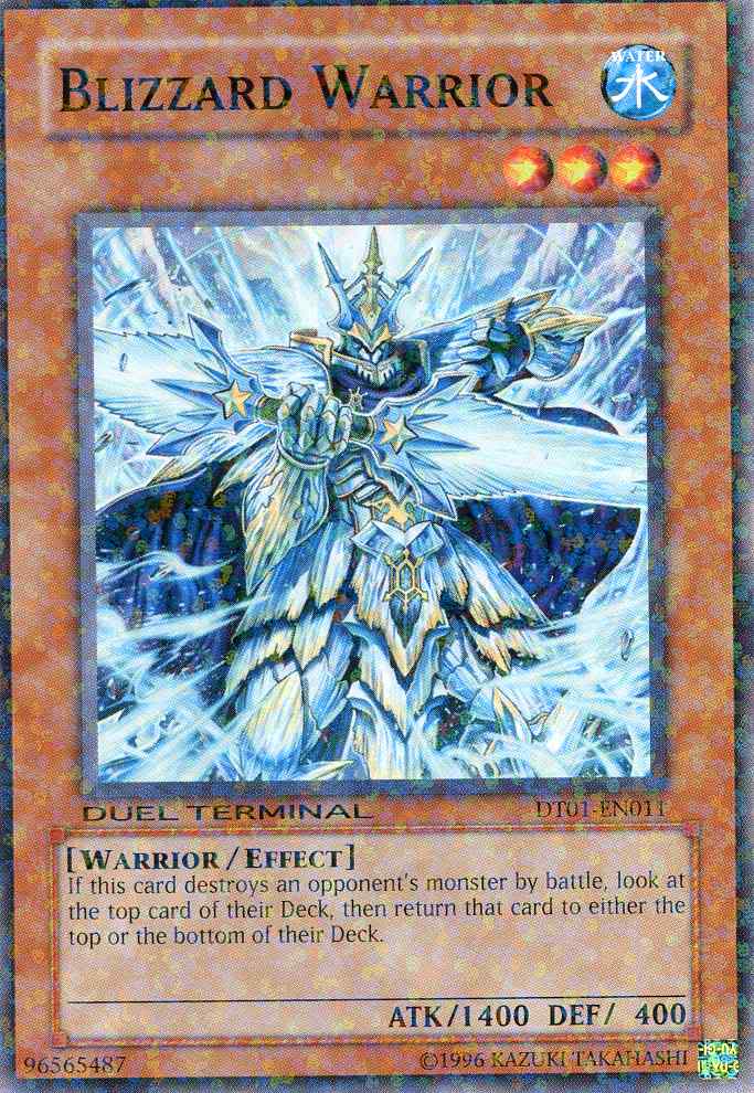 Blizzard Warrior [DT01-EN011] Common | Good Games Adelaide SA