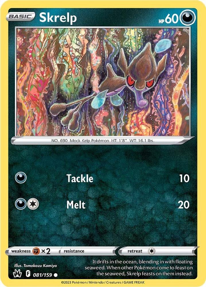 Skrelp 081/159 (Crown Zenith)  | Good Games Adelaide SA