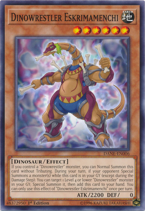 Dinowrestler Eskrimamenchi [DANE-EN006] Common | Good Games Adelaide SA