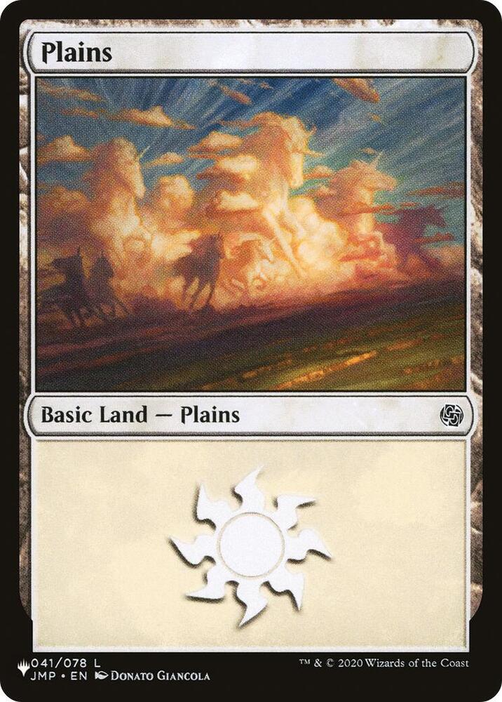 Plains 041 JMP 041/078 (The List Reprints)  | Good Games Adelaide SA