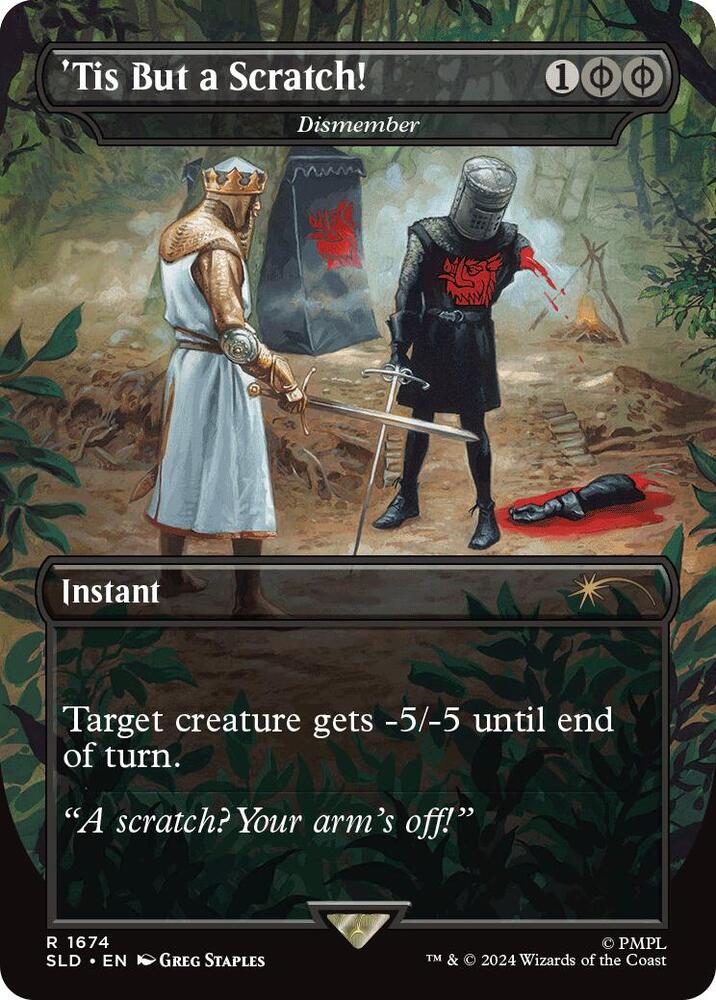 Tis But a Scratch Dismember 1674 (Secret Lair Drop Series)  | Good Games Adelaide SA