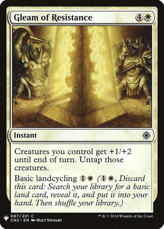 Gleam of Resistance 87 (The List Reprints)  | Good Games Adelaide SA