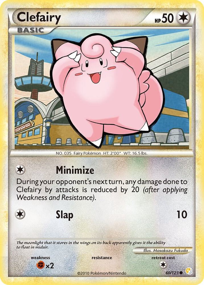Clefairy 60/123 (HeartGold SoulSilver)  | Good Games Adelaide SA