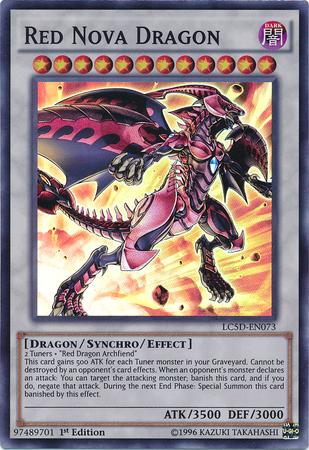 Red Nova Dragon [LC5D-EN073] Super Rare | Good Games Adelaide SA