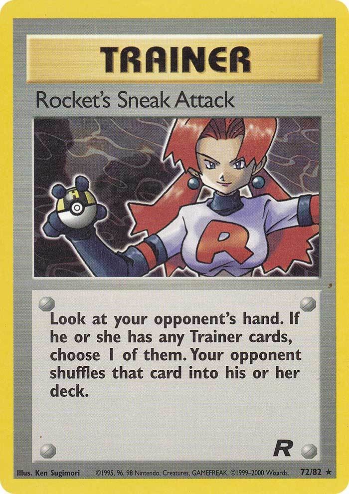 Rocket's Sneak Attack (72/82) [Team Rocket Unlimited] | Good Games Adelaide SA