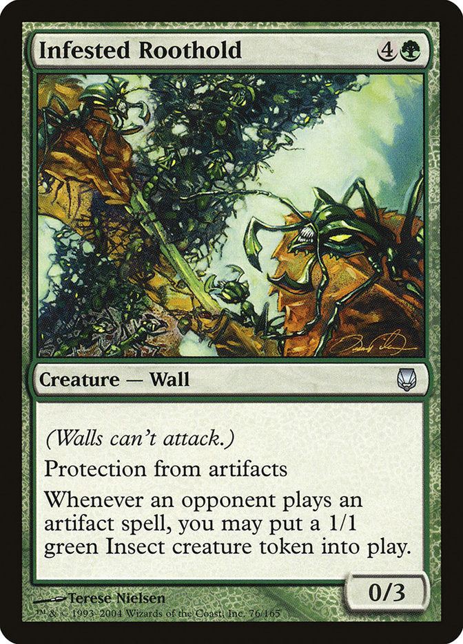 Infested Roothold 76 (Darksteel)  | Good Games Adelaide SA