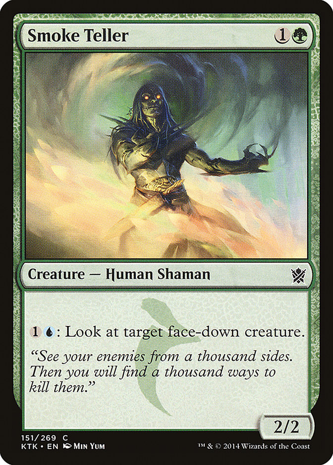Smoke Teller 151 (Khans of Tarkir)  - Foil | Good Games Adelaide SA
