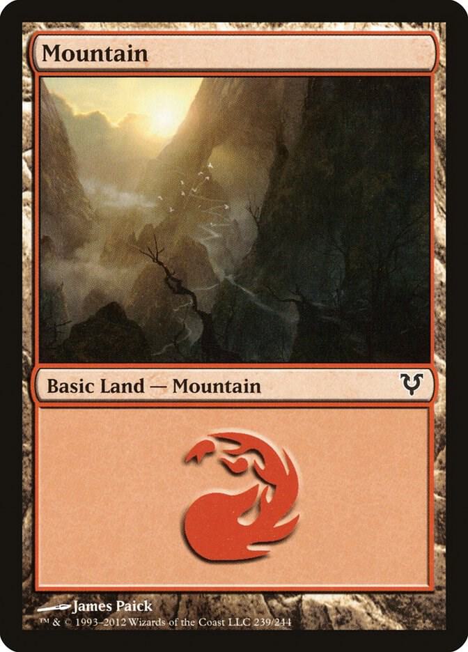 Mountain 239 239 (Avacyn Restored)  - Foil | Good Games Adelaide SA