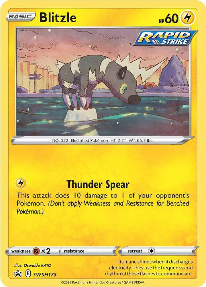 Blitzle SWSH173 (SWSH: Sword & Shield Promo Cards)  - Holofoil | Good Games Adelaide SA
