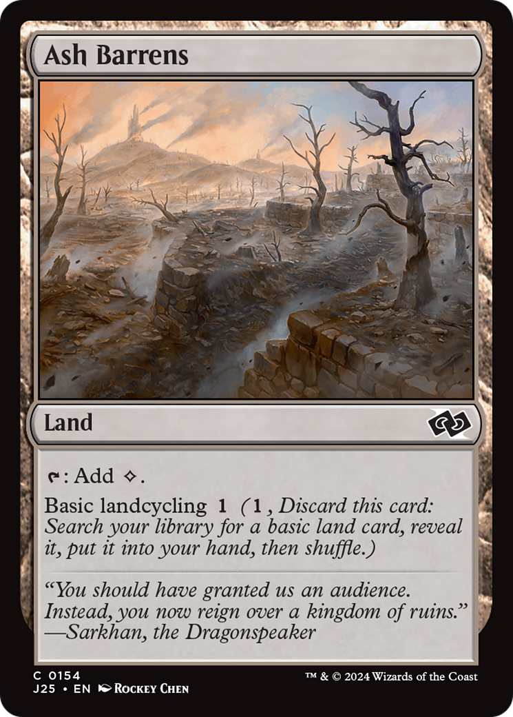 Ash Barrens [Foundations Jumpstart] | Good Games Adelaide SA